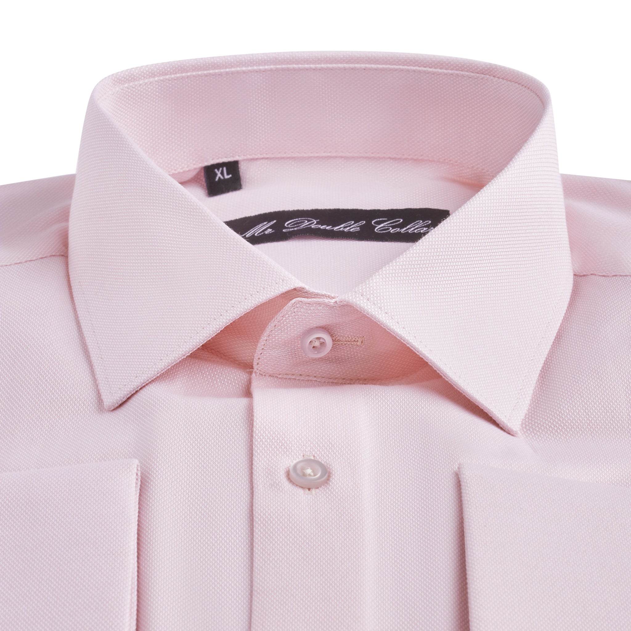 pink cufflink shirt